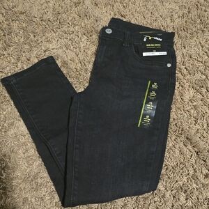 Girl Mid-rise Black Skinny Jeans